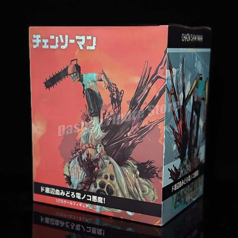 Chainsaw Man Denji, Pochita & Makima Anime Figures – Collectible Display Statues