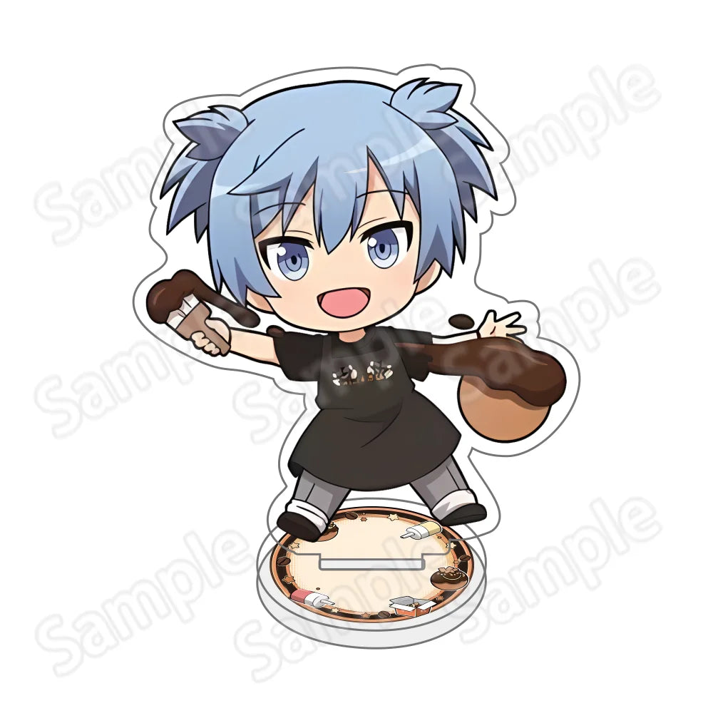 Assassination Classroom Koro Sensei Acrylic Stand & Keychain – 10CM Anime Bag Charm Collectible