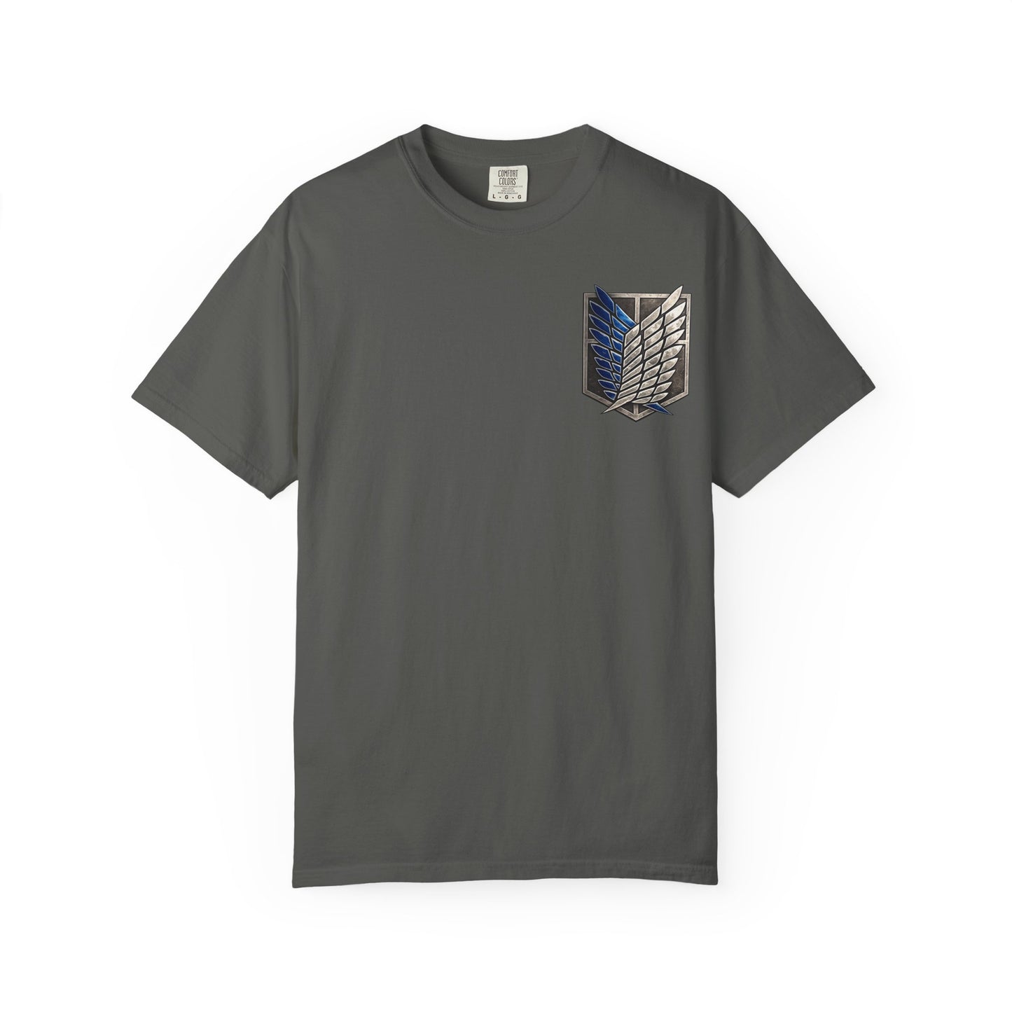 Attack on Titan Scout Regiment Tee — Eren vs Colossal Back Graphic T-Shirt