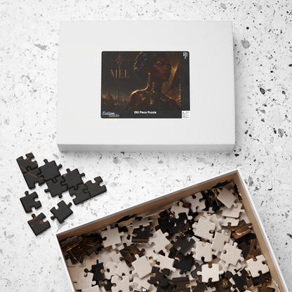 Mel Arcane Mystic Noir Portrait Puzzle — Dark Fantasy 110/252/520/1014-Piece Jigsaw