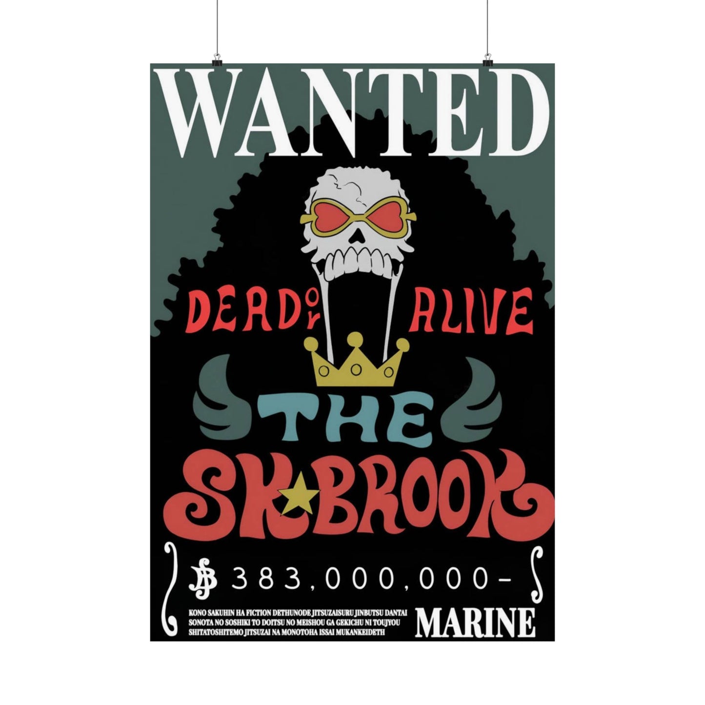 Wanted 'Soul King' Poster