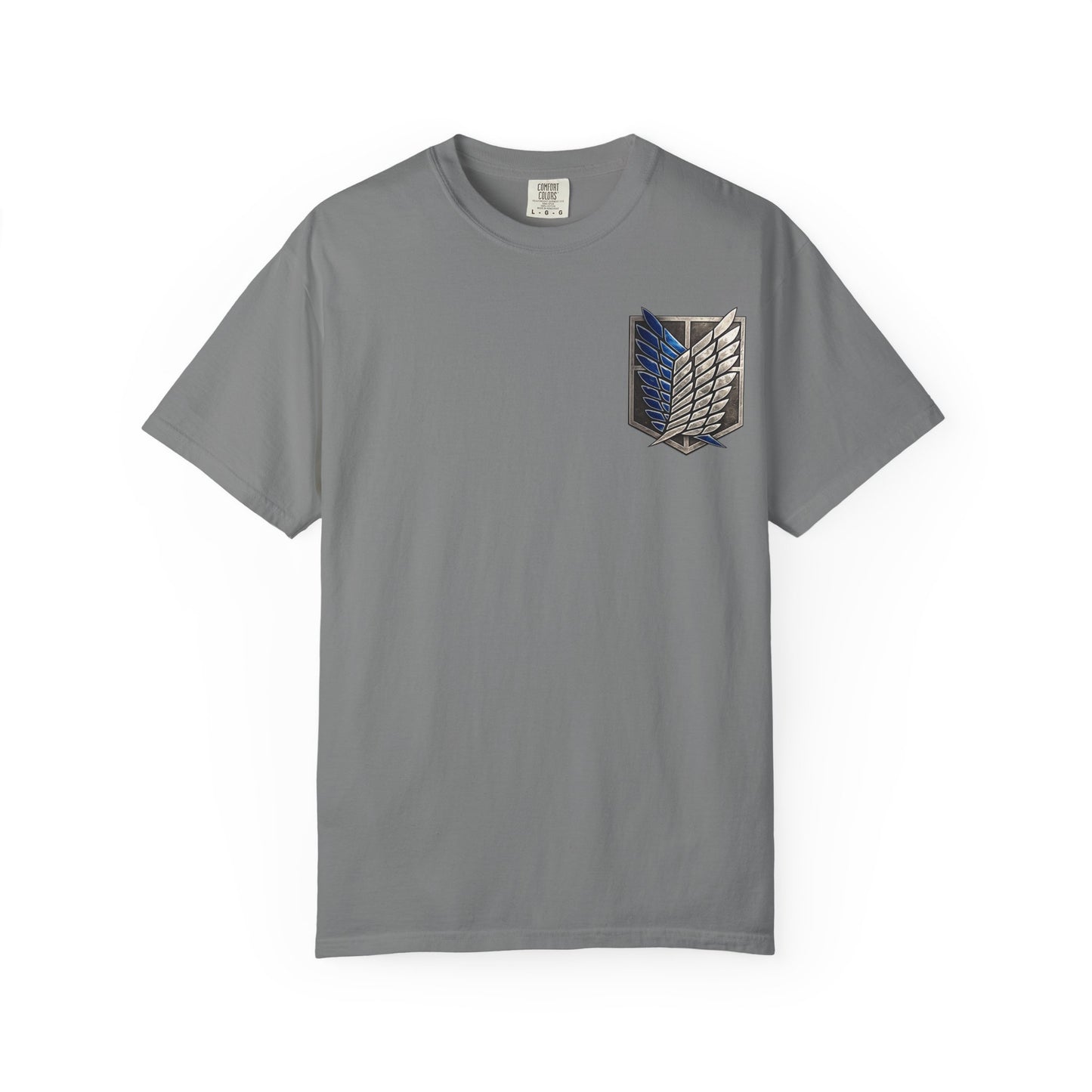 Attack on Titan Scout Regiment Tee — Eren vs Colossal Back Graphic T-Shirt