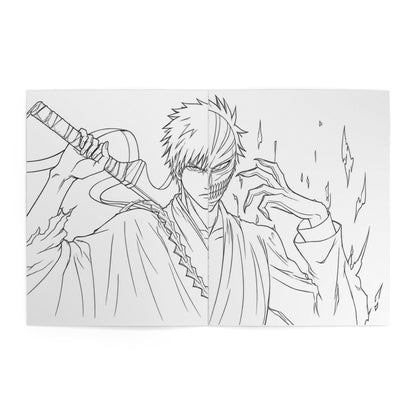 Bleach Anime Coloring Book – Shonen Action Character Art