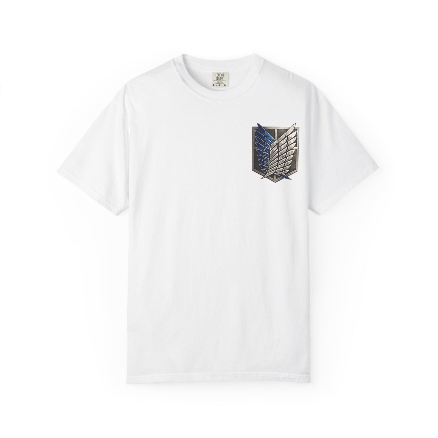 Attack on Titan Scout Regiment Tee — Eren vs Colossal Back Graphic T-Shirt