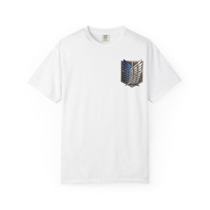 Attack on Titan Scout Regiment Tee — Eren vs Colossal Back Graphic T-Shirt