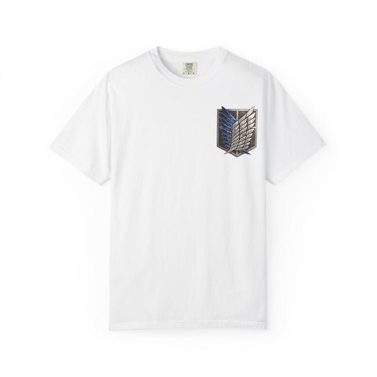 Attack on Titan Scout Regiment Tee — Eren vs Colossal Back Graphic T-Shirt