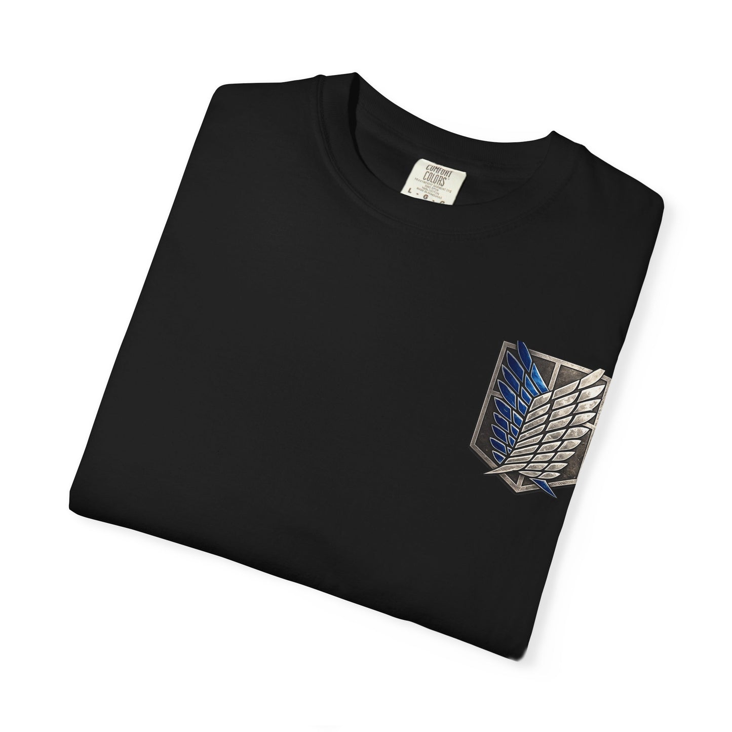 Scout Regiment T-Shirt — Wings of Freedom Military Emblem Tee