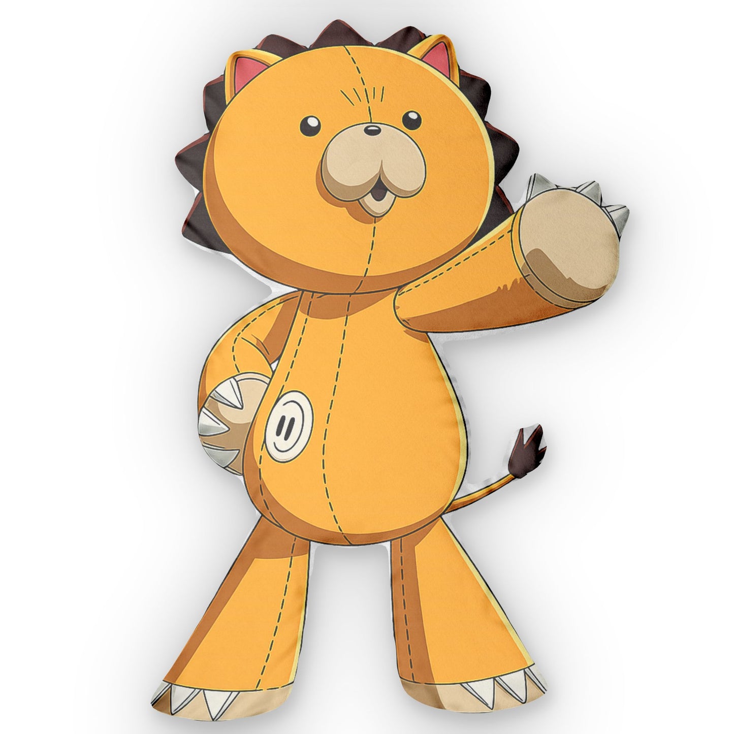 Kon Bleach Cute Lion Plush-Shaped Pillow – Custom Kid’s Nursery Decor