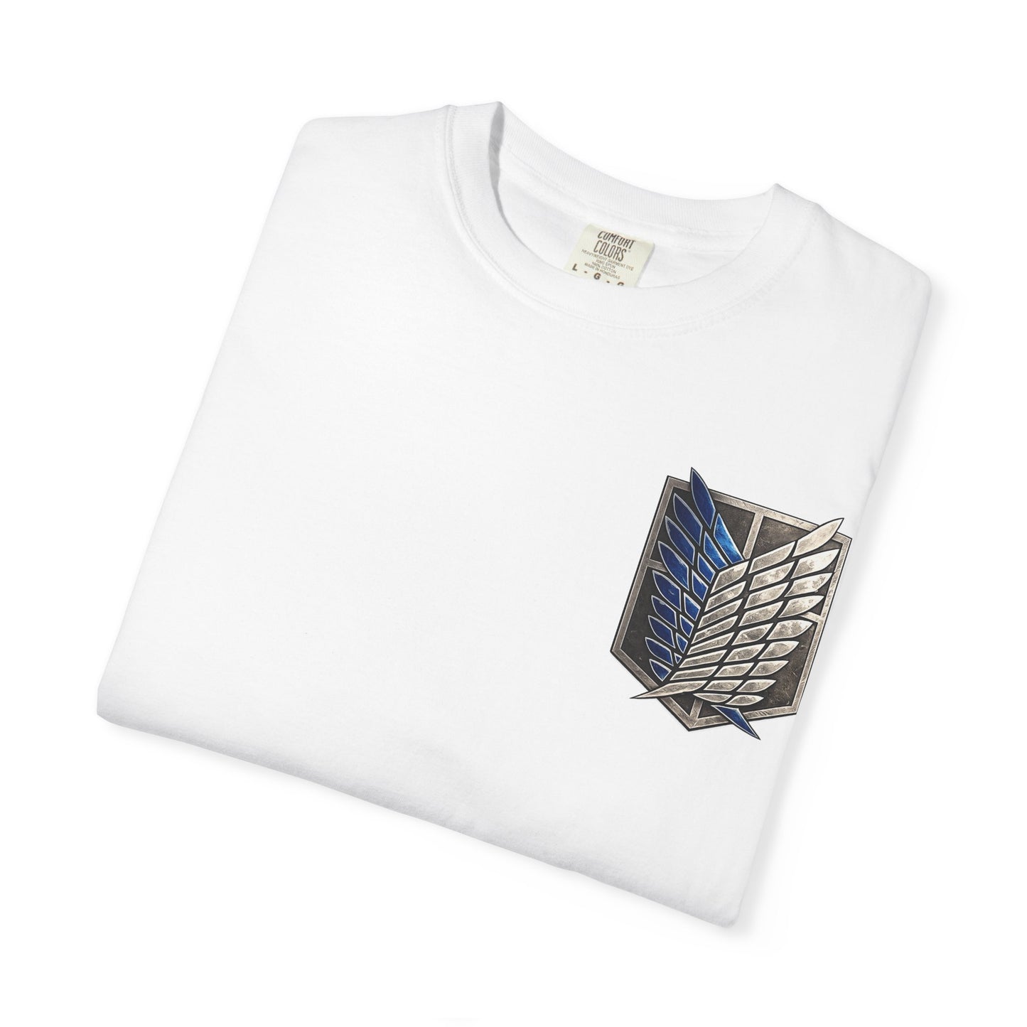 Attack on Titan Scout Regiment Tee — Eren vs Colossal Back Graphic T-Shirt