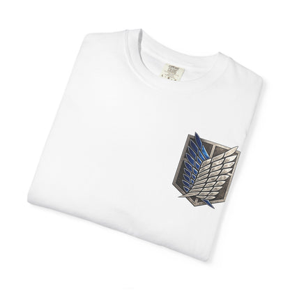 Attack on Titan Scout Regiment Tee — Eren vs Colossal Back Graphic T-Shirt