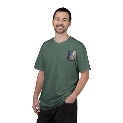 Scout Regiment T-Shirt — Wings of Freedom Military Emblem Tee