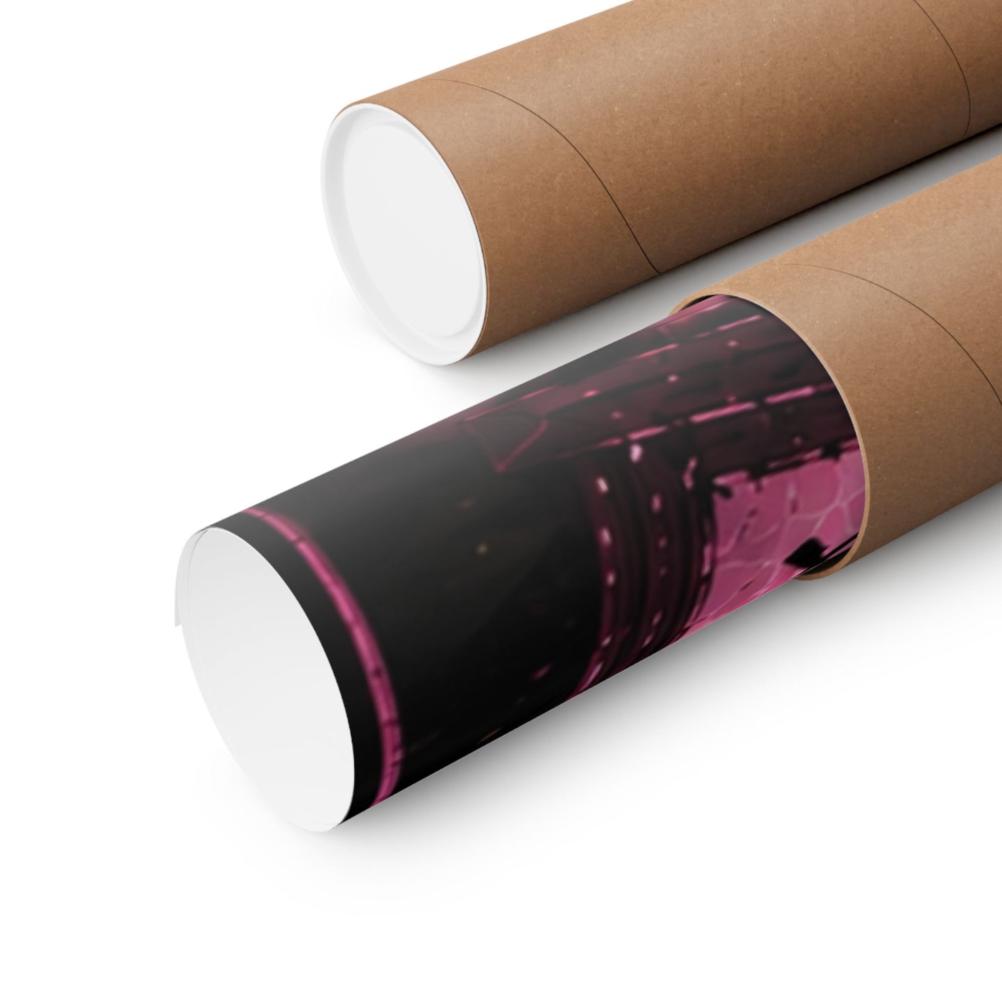 Demon Slayer Mitsuri Kanroji Matte Vertical Poster — Pink Sakura Anime Wall Art