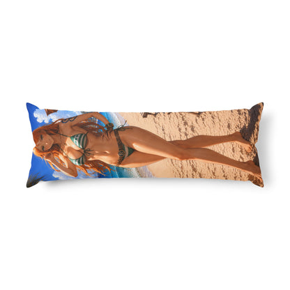 Nami One Piece Beach Bikini Girl Body Pillow — Summer Vibes Decorative Body Pillow