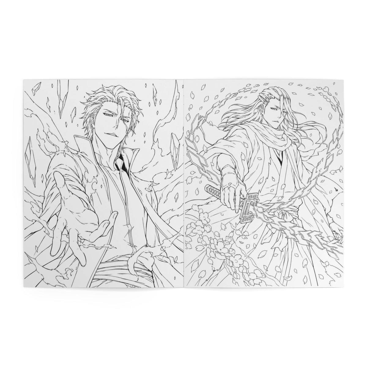 Bleach Anime Coloring Book – Shonen Action Character Art