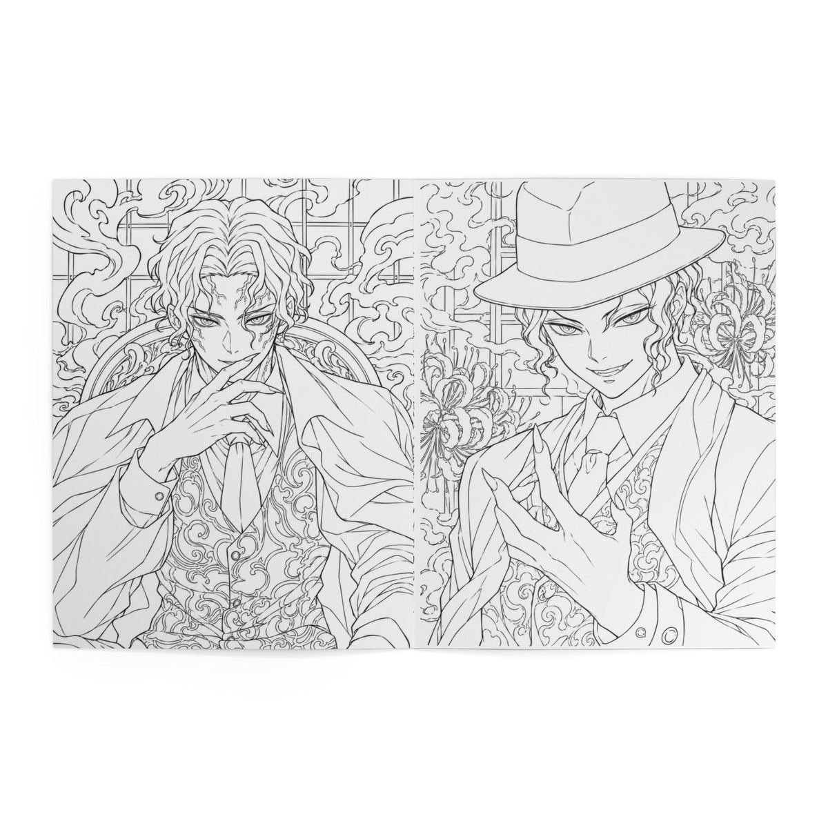 Demon Slayer Anime Coloring Book — Demon Slayer Heroes Illustrated Coloring Book