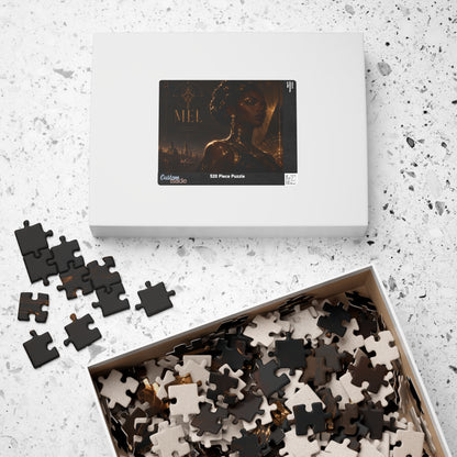 Mel Arcane Mystic Noir Portrait Puzzle — Dark Fantasy 110/252/520/1014-Piece Jigsaw