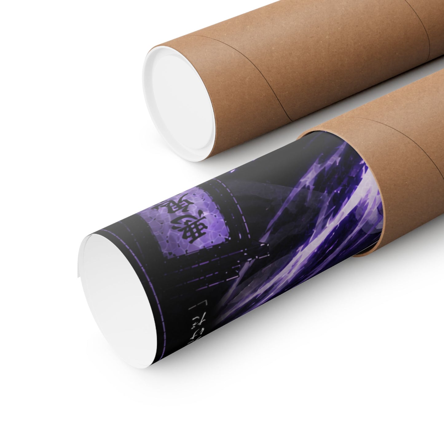 Matte Poster — Dark Anime Snake Spirit Design (Vertical)