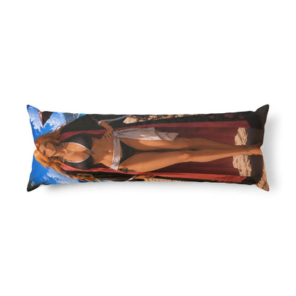 Matsumoto Bleach Body Pillow — Pin-Up Angel Woman Art Decorative Bolster for Bedroom & Gift