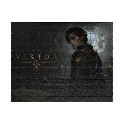 Viktor Arcane Dark Fantasy Puzzle — Gothic Portrait Jigsaw (110–520 pcs)