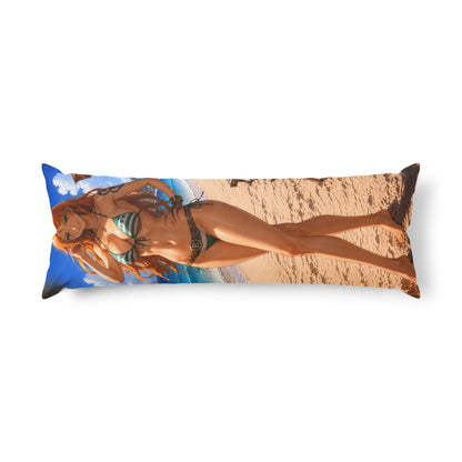 Nami One Piece Beach Bikini Girl Body Pillow — Summer Vibes Decorative Body Pillow