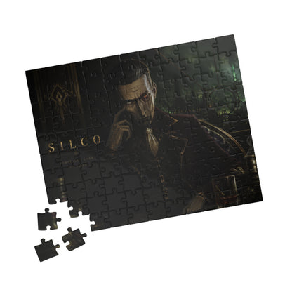 Silco Arcane Dark Gentleman Portrait Puzzle — Moody Noir 252–520 Piece Jigsaw