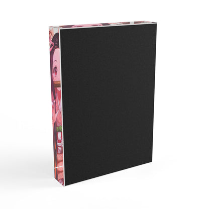 Nezuko Acrylic Photo Block – Anime Cherry Blossom Display