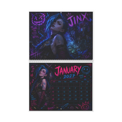 2027 Arcane Wall Calendar