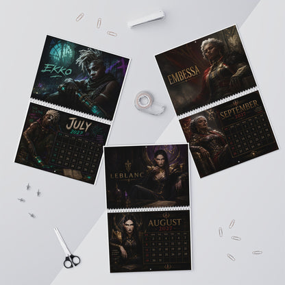2027 Arcane Wall Calendar