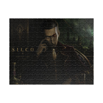 Silco Arcane Dark Gentleman Portrait Puzzle — Moody Noir 252–520 Piece Jigsaw