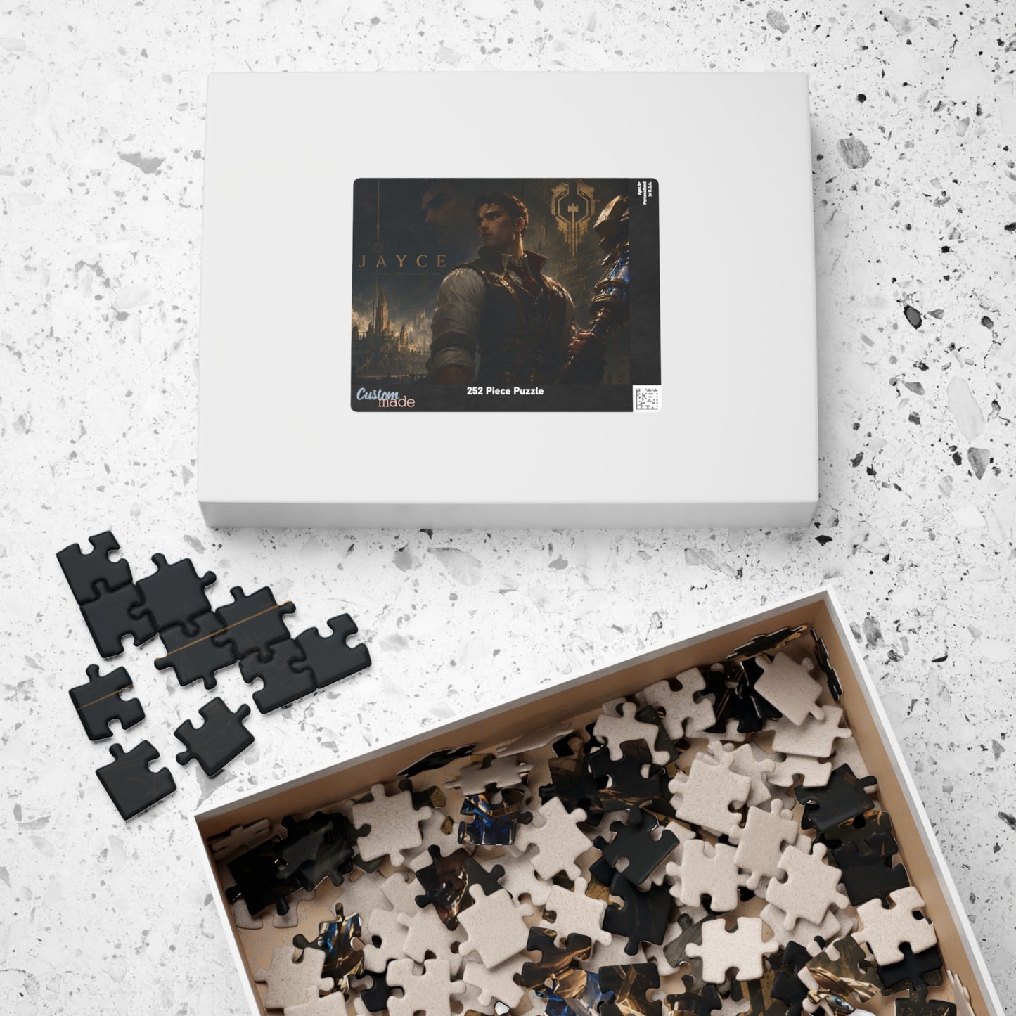Jayce Arcane Fantasy Character Jigsaw Puzzle — High-Detail 110/252/520pc