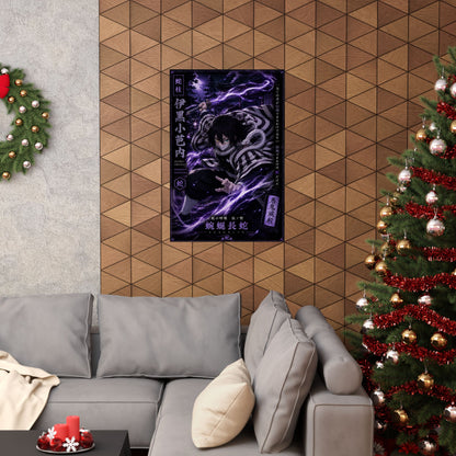 Matte Poster — Dark Anime Snake Spirit Design (Vertical)