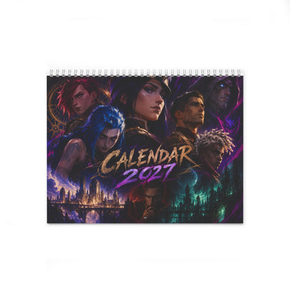 2027 Arcane Wall Calendar
