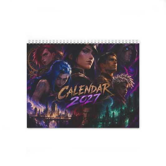 2027 Arcane Wall Calendar