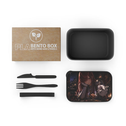 Erza Fairy Tail Anime Character Bento Box — Genshin-Style Red-Haired Girl Design