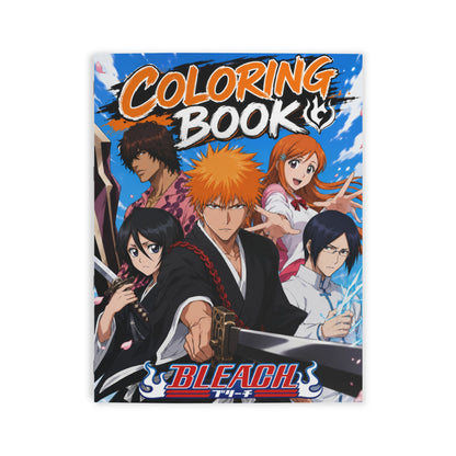 Bleach Anime Coloring Book – Shonen Action Character Art