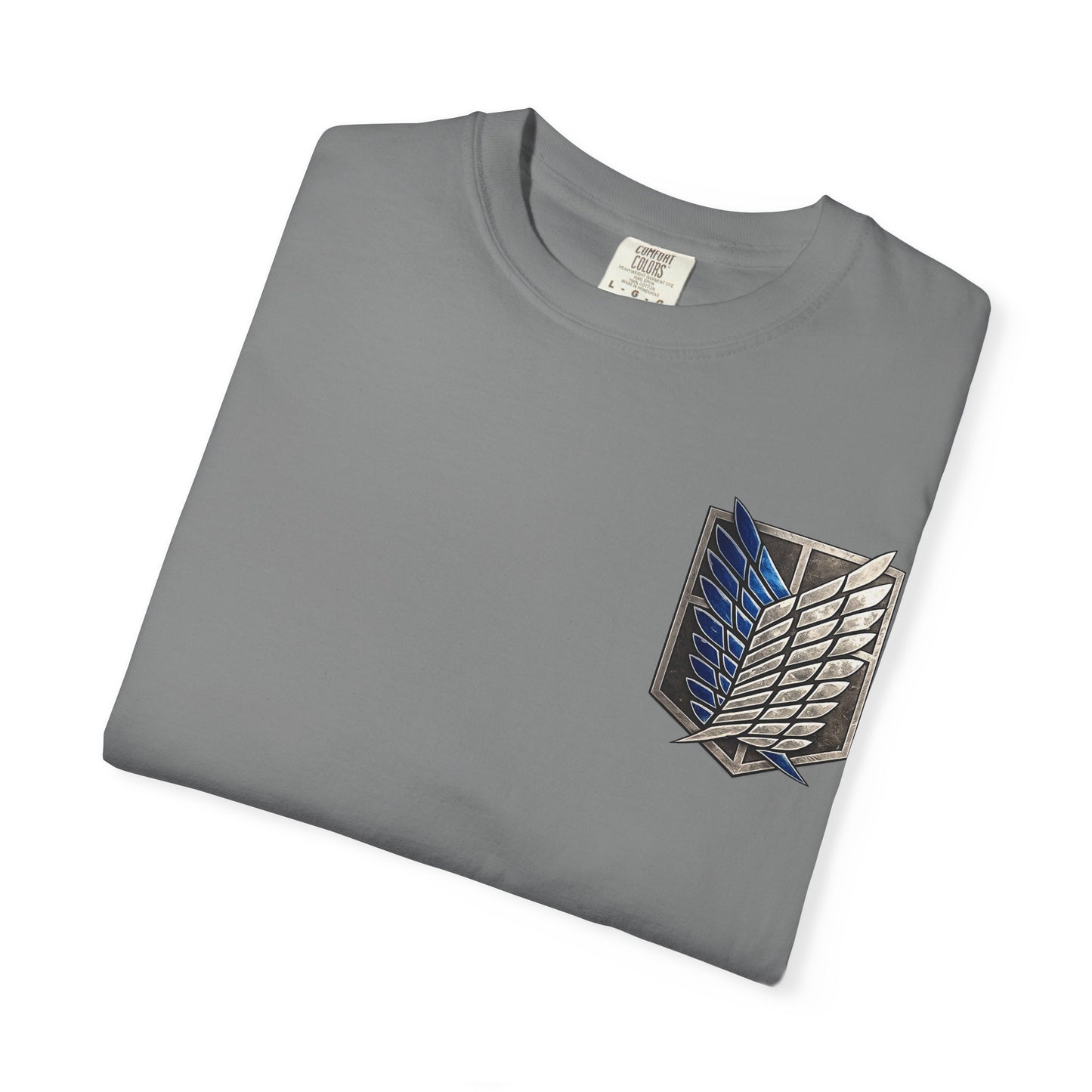 Attack on Titan Scout Regiment Tee — Eren vs Colossal Back Graphic T-Shirt
