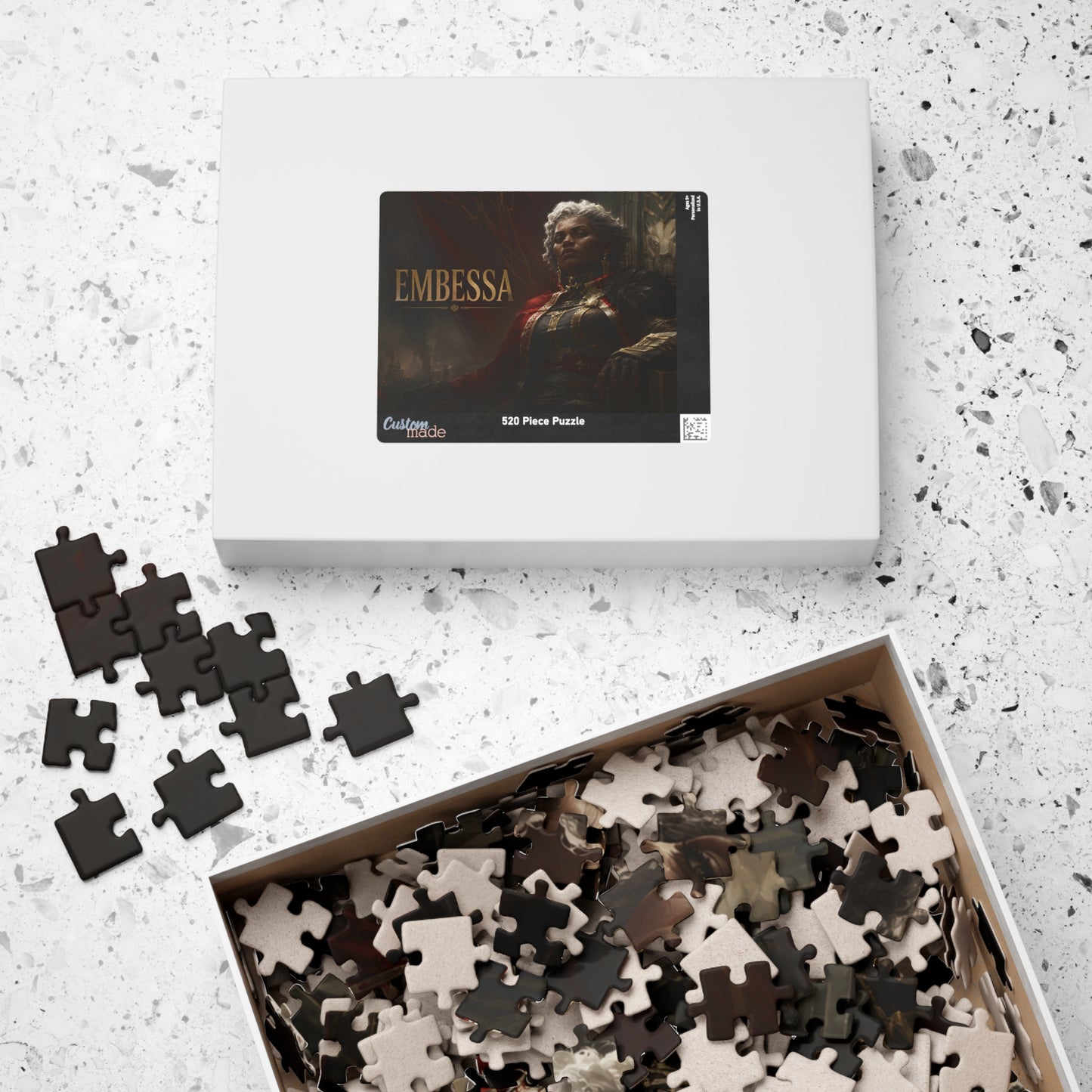 Embessa Arcane Portrait Puzzle — Historical Portrait 252/520‑Piece Jigsaw