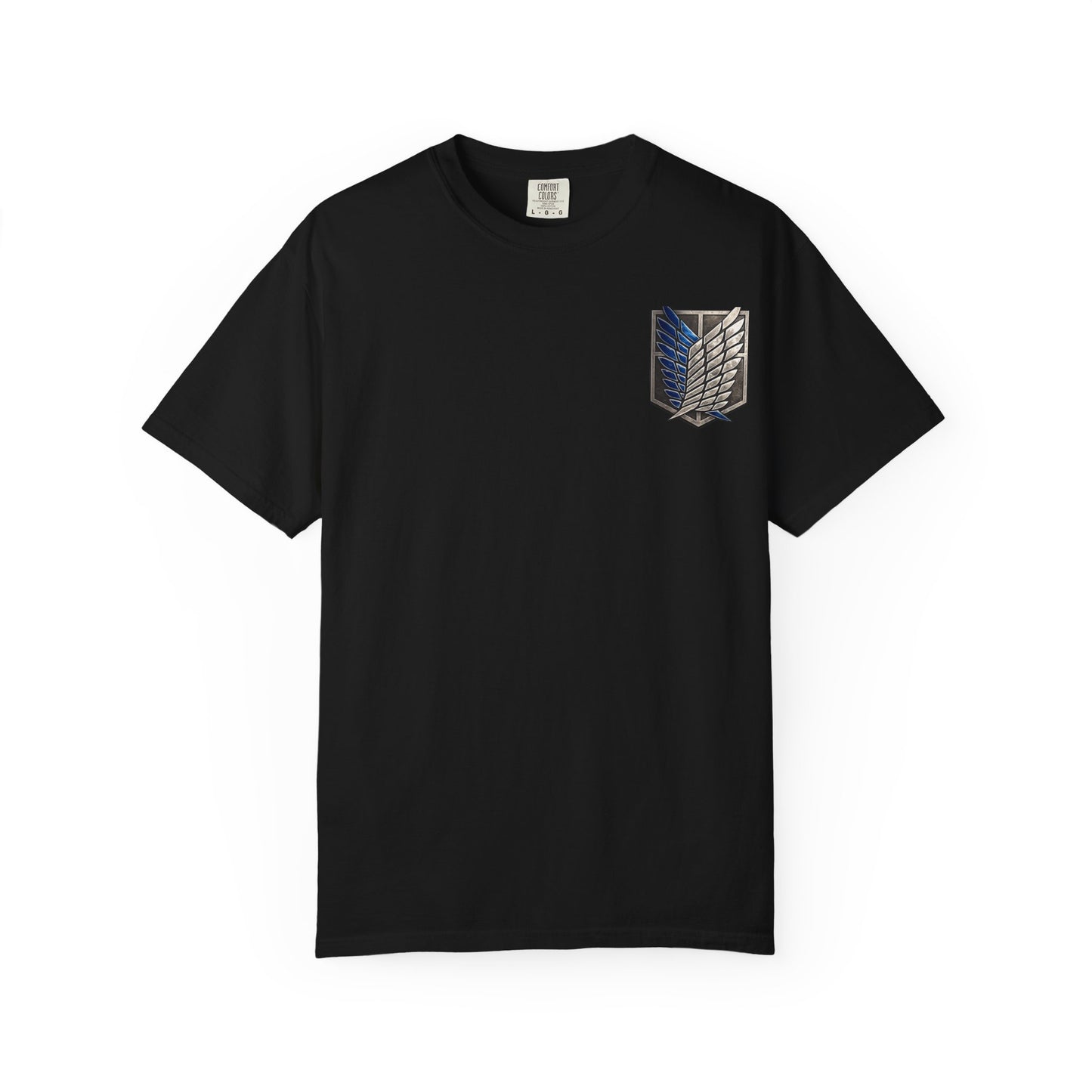 Scout Regiment T-Shirt — Wings of Freedom Military Emblem Tee