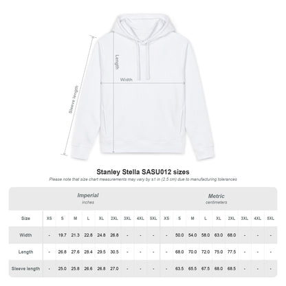 Unisex Organic Side Pocket Sounder Hoodie