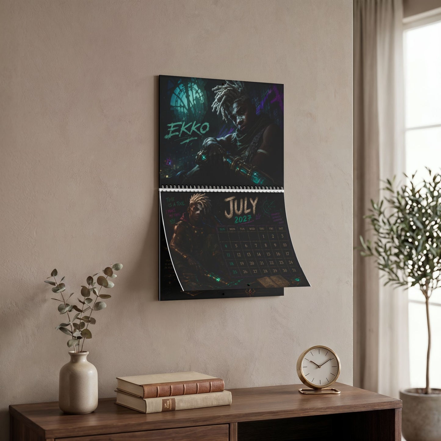 2027 Arcane Wall Calendar