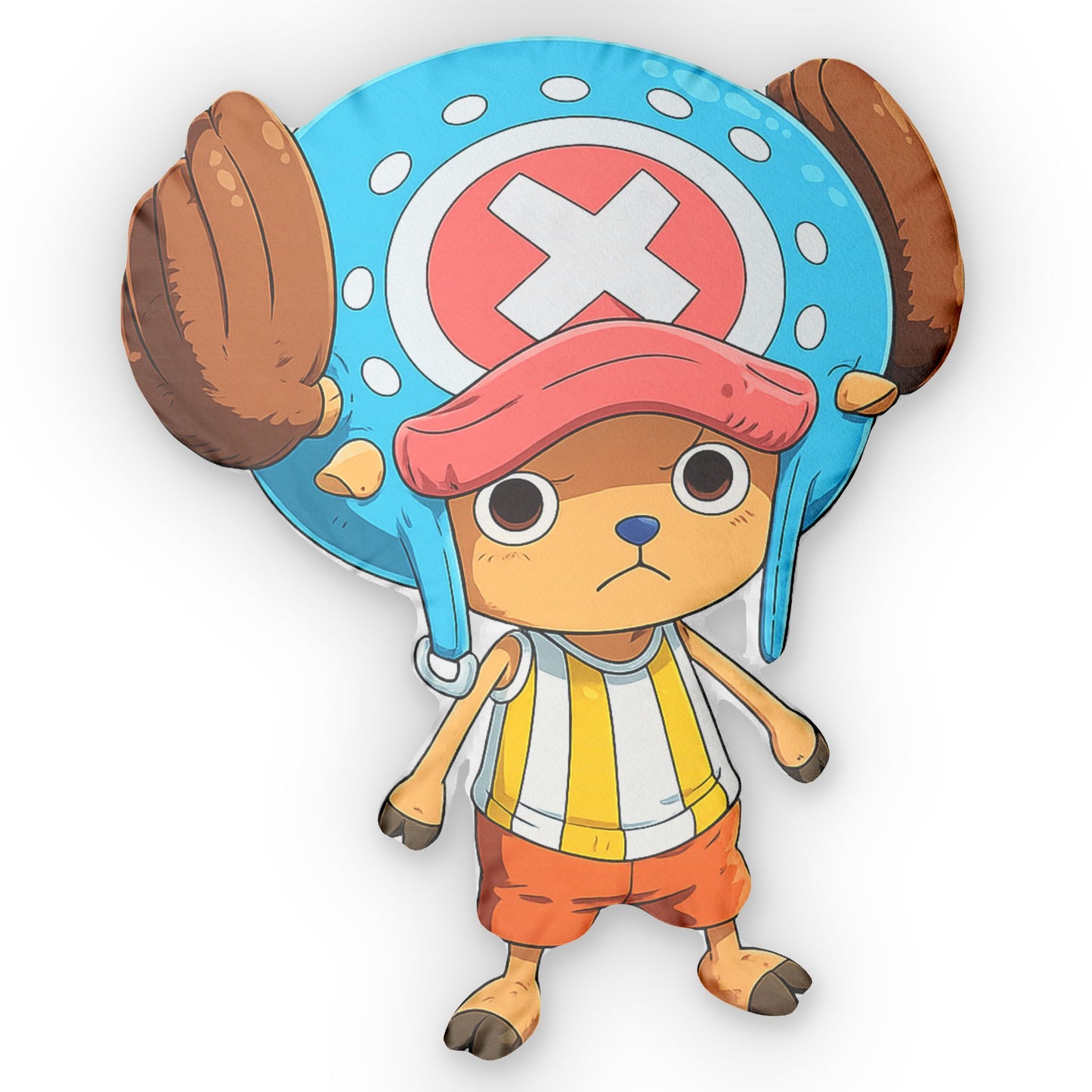 Tony Tony Chopper One Piece Anime Chibi Character Shaped Pillow — Cute Anime Plush Throw
