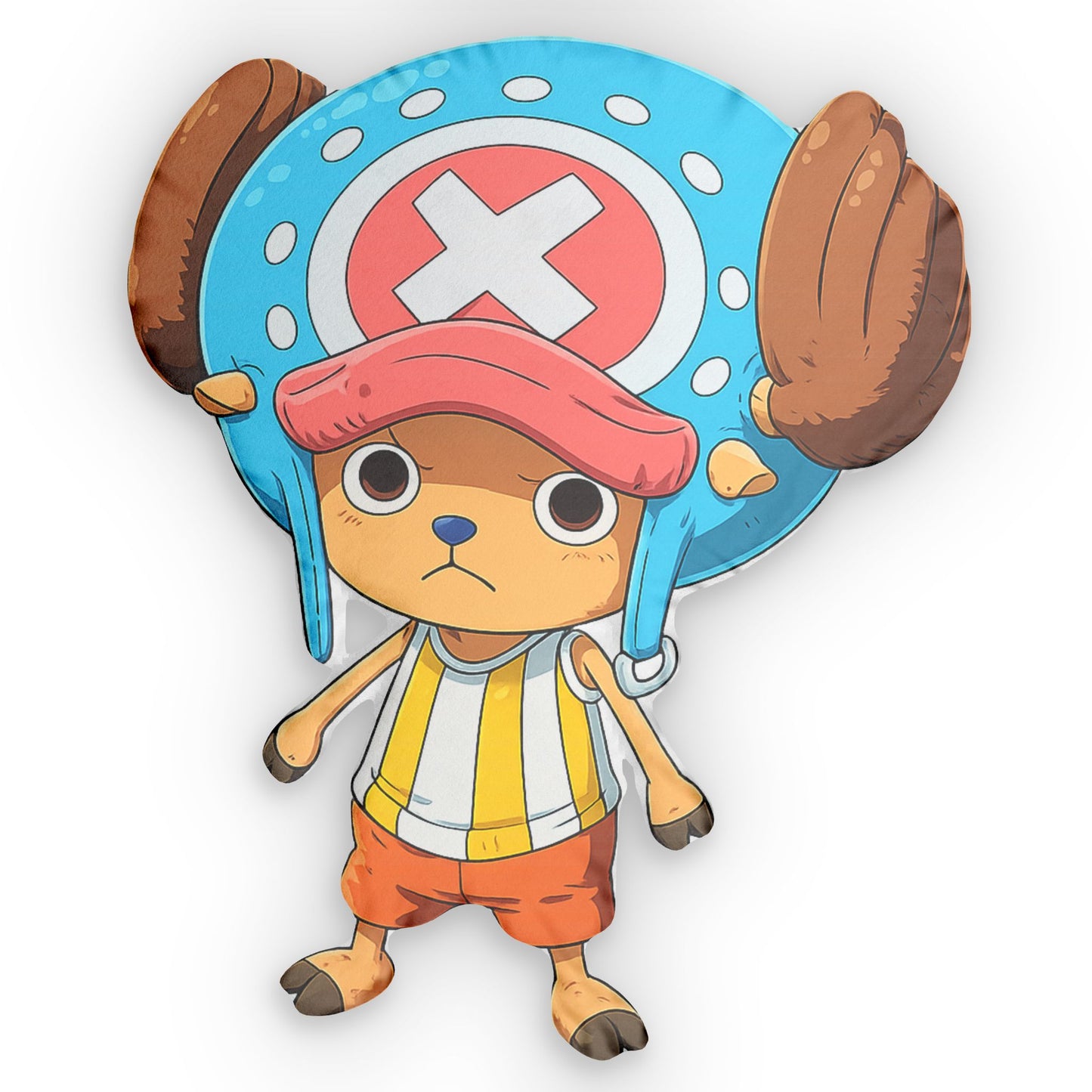 Tony Tony Chopper One Piece Anime Chibi Character Shaped Pillow — Cute Anime Plush Throw