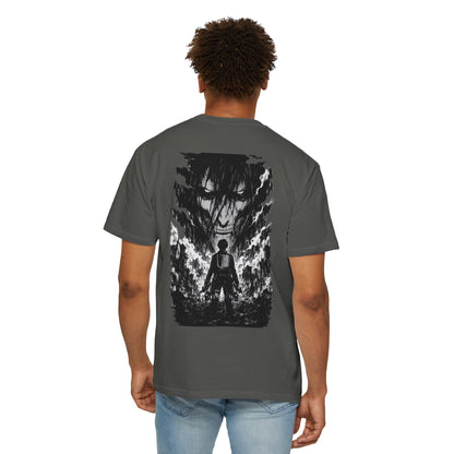 Attack on Titan Scout Regiment Tee — Eren vs Colossal Back Graphic T-Shirt