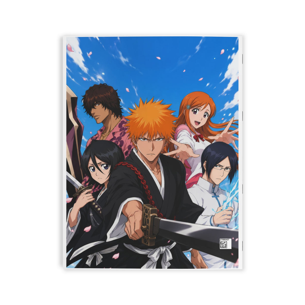 Bleach Anime Coloring Book – Shonen Action Character Art