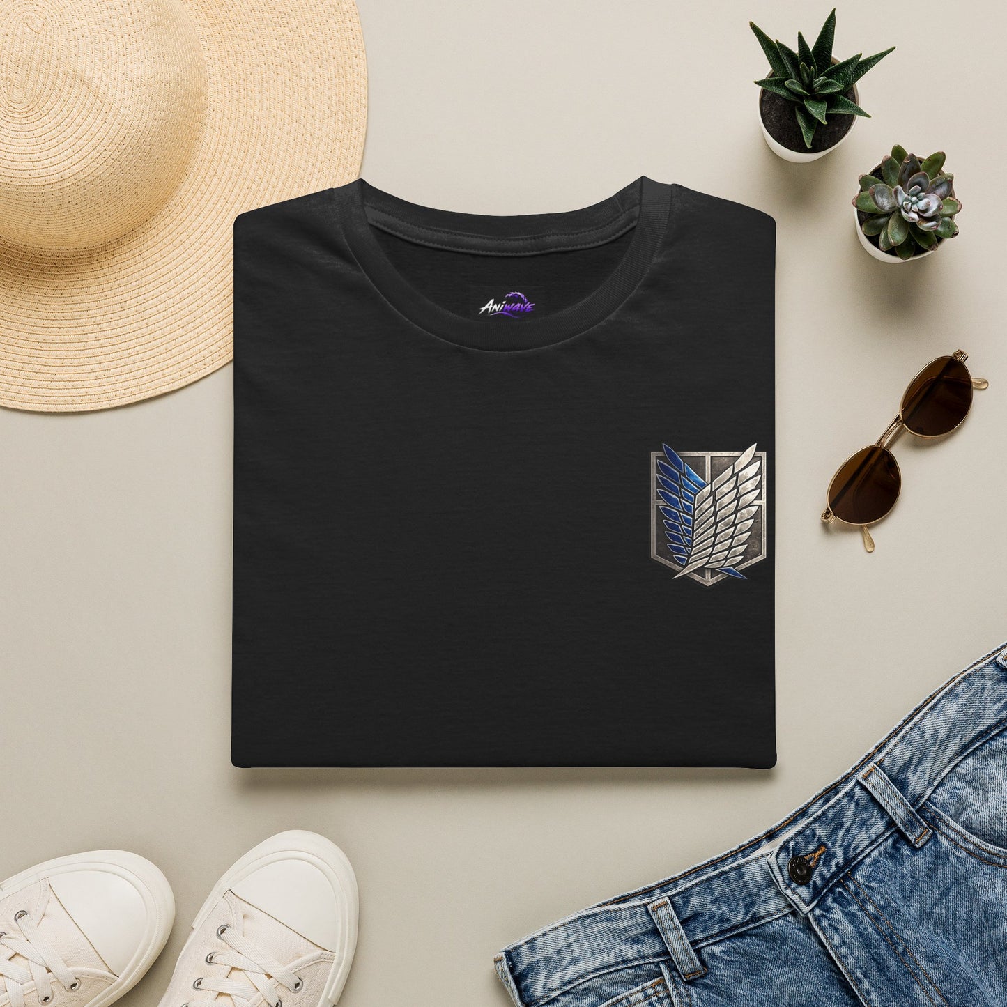 Attack on Titan Scout Regiment Pocket T-Shirt — Wings of Freedom Tee