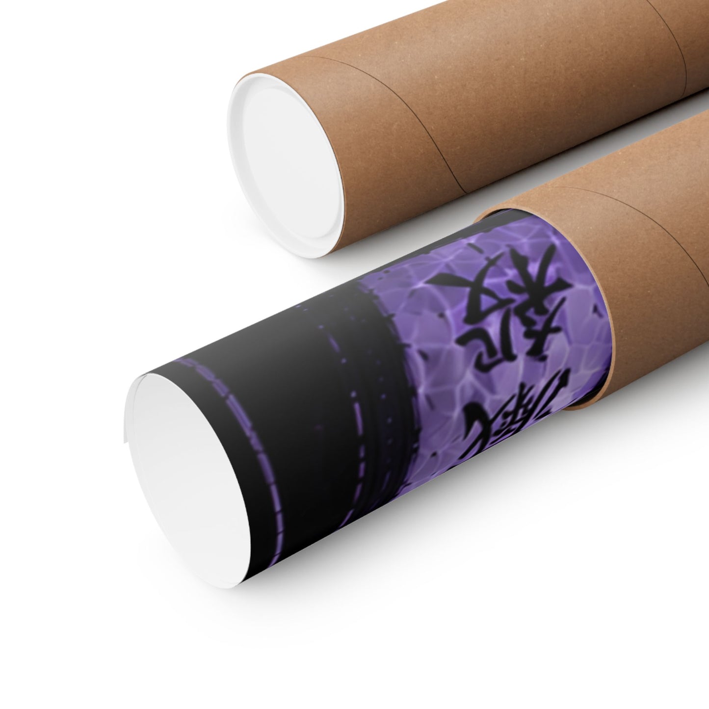 Matte Poster — Dark Anime Snake Spirit Design (Vertical)