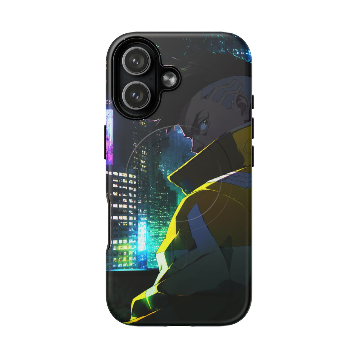 Cyberpunk Anime Cityscape Tough Magnetic Phone Case