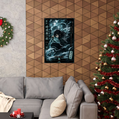 Muichiro Tokito Mist Hashira Matte Vertical Poster | Demon Slayer Wall Art