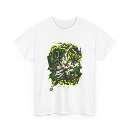 Zoro One Piece Tee — Zoro Anime Storm T-Shirt