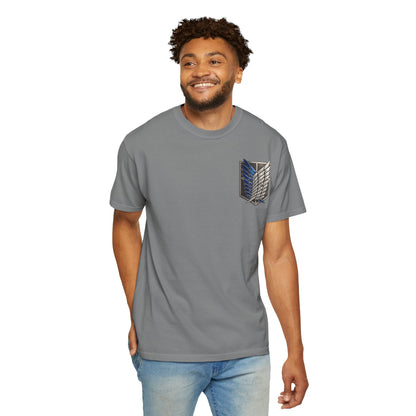 Attack on Titan Scout Regiment Tee — Eren vs Colossal Back Graphic T-Shirt